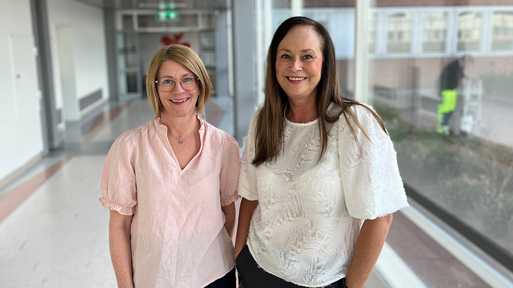 Malin Malmgren och Eva Dahlberg